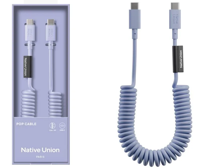 CAVO POP USB-C XL 2.4M 60W AZZURRO USB-C/USB-C AZZURRO