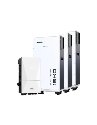 Sistema di accumulo trifase inverter Weco XTR-3 15kW batteria litio 48kWh Weco 16k0
