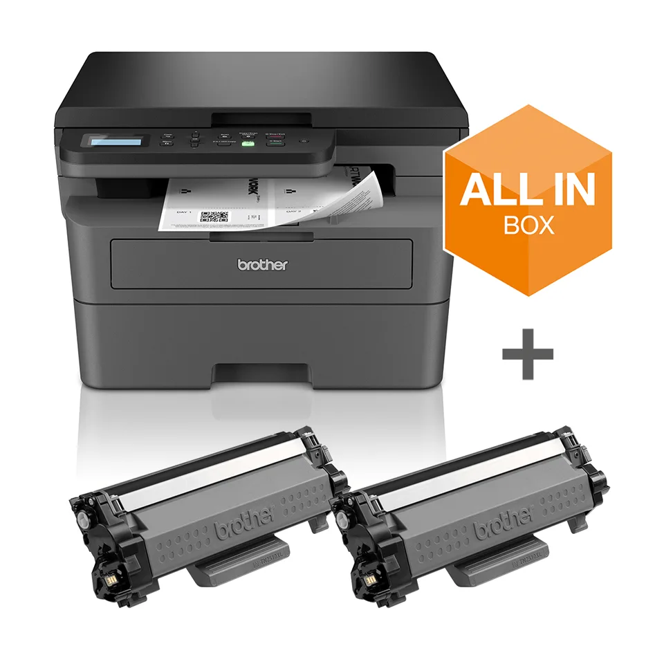 MF LAS B/N A4 3/1 F/R 32PPM +2TONER BROTHER DCPL2627DWX DUPLEX AUTO