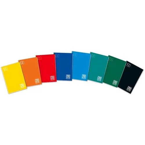 Blasetti One Color Quaderno A5 100 g Righe Oc 19 Fogli Conf 10 Pz.