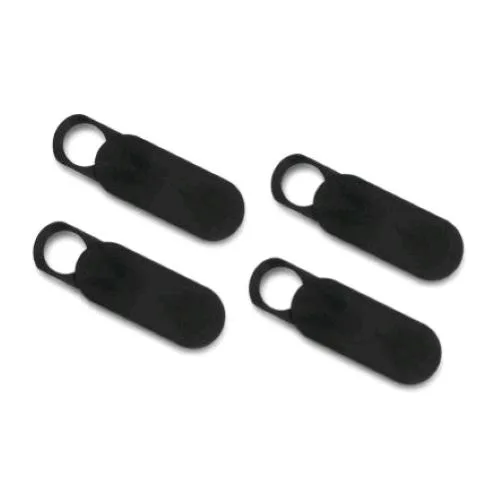 Hamlet Privacy Cover Webcam per Notebook Confezione 4 Pezzi Nero