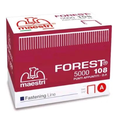 RO-MA Forest 108 Punti Metallici Conf 5000 Pz.