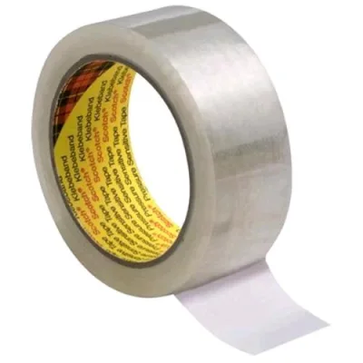 3M Scotch 369-T66 Nastro da Imballo in PP 50mm x 66m Trasparente Conf 6 Pz.
