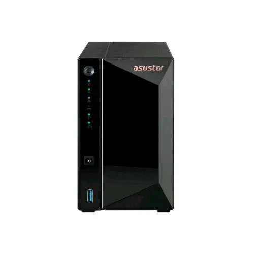 ASUStor Drivestor 2 Pro GEN2 AS3302T v2 NAS 2 Bay HDD & SSD Serial Ata III Realtek RTD1619B 1.7GHz RAM 2GB Lan: 100,1000,2500 Mbit/S Nero