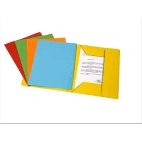 Fraschini Bristol Cartelline 3 Lembi in Cartoncino 250X330MM Col. Verde Conf 25 Pz.