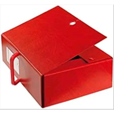 Sei Rota Big Cartella Portaprogetti in Colpan C/Bottone 350X250 mm Dorso 16 cm Col. Rosso