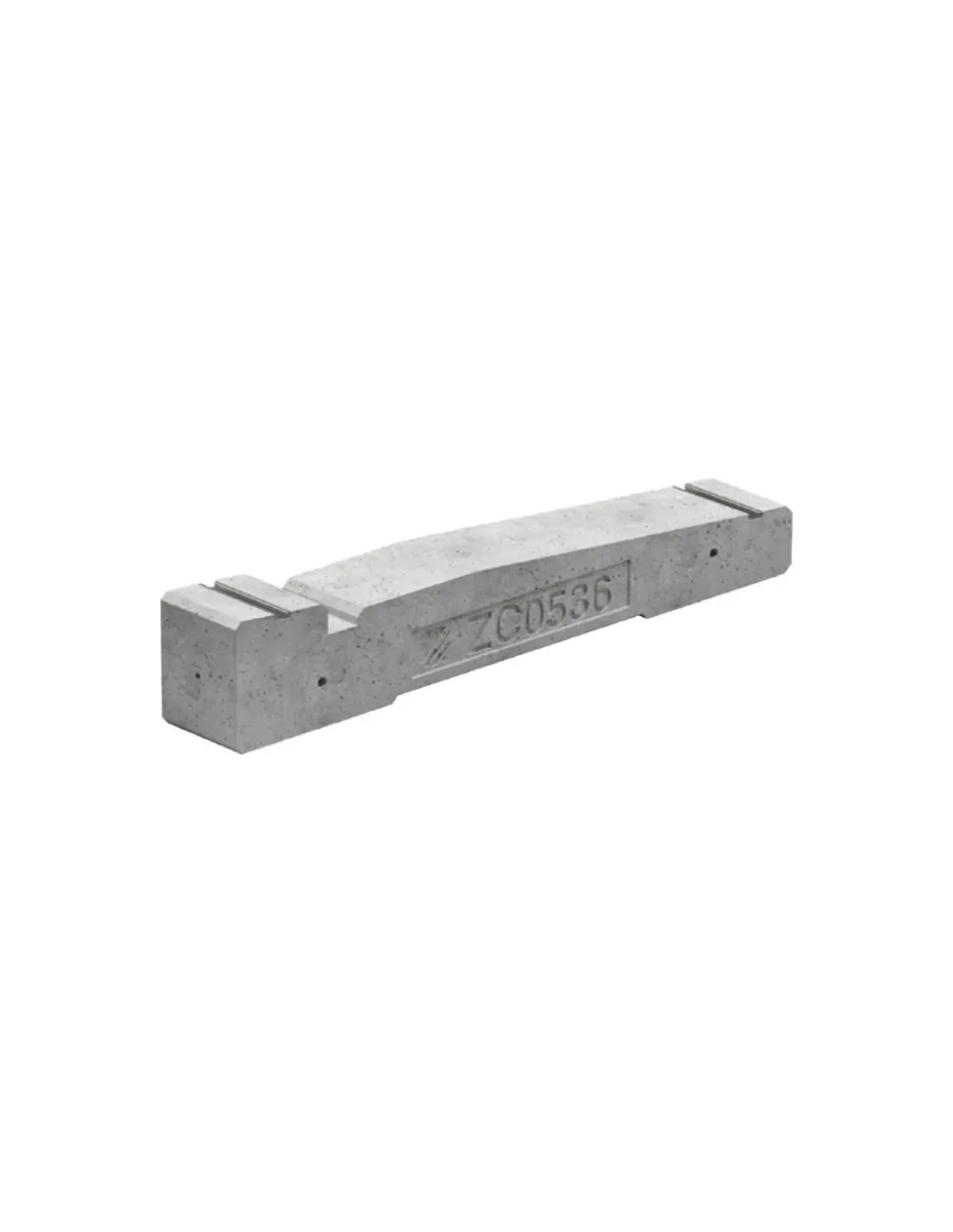 Zavorra con inclinazione 5° 36kg 1^a fila per moduli fotovoltaici - ZC0536