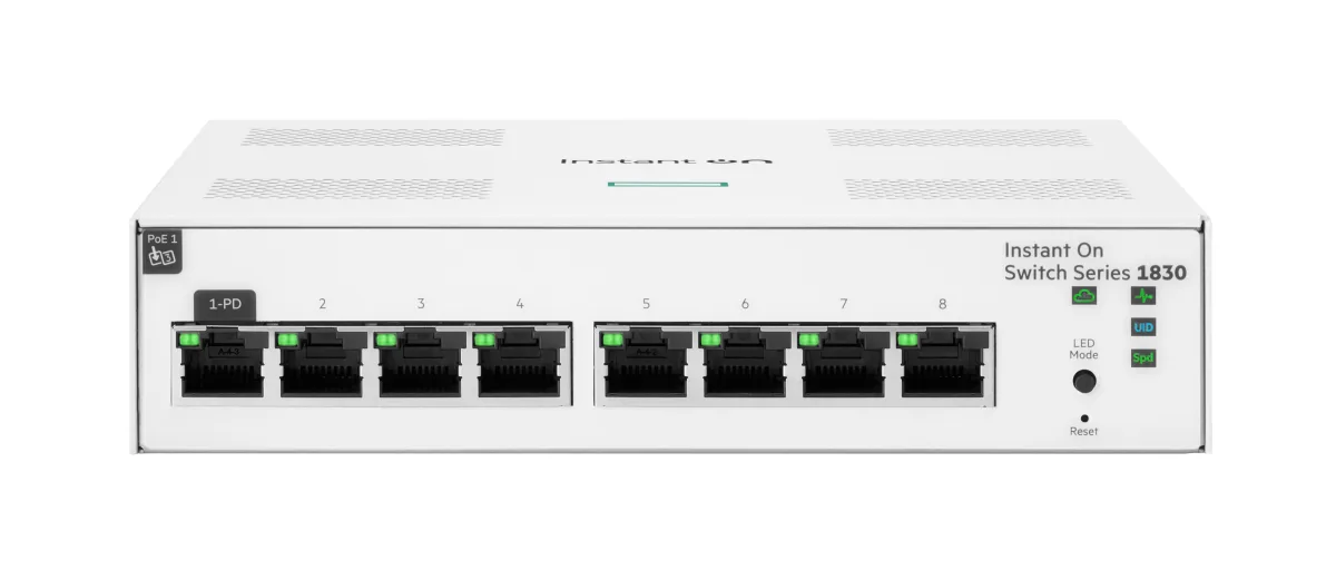 SWITCH 8P GIGABIT DI CUI 4POE ARUBA HPE 1830
