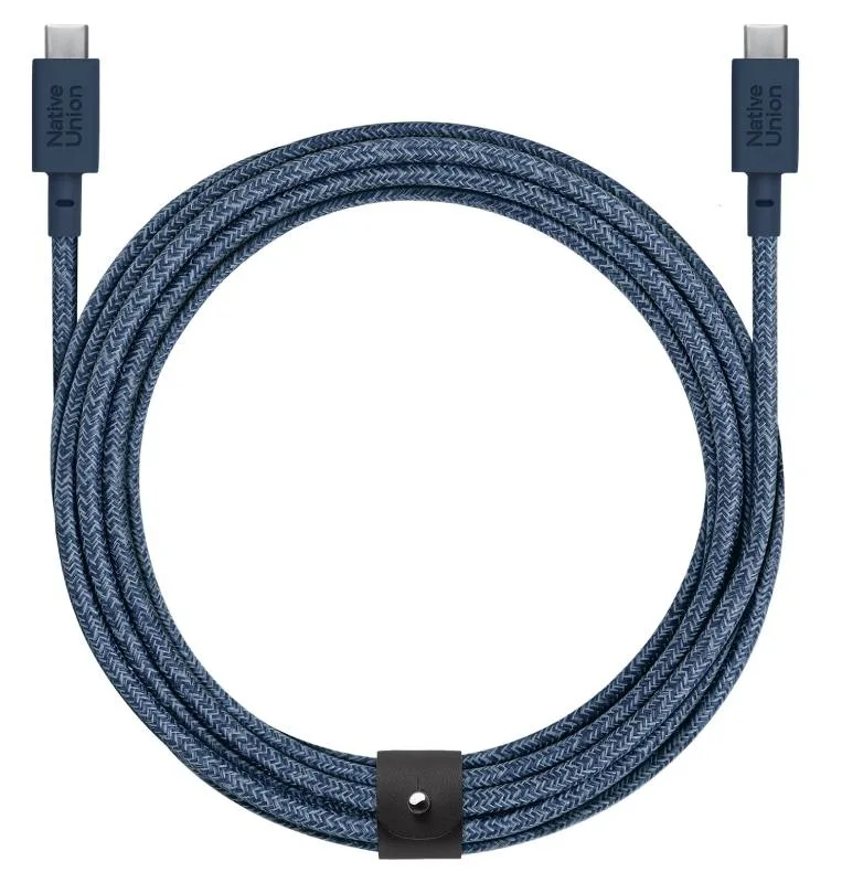 BELT CABLE XL C TO C NAVY 3M USB-C TO USB-C NAVY