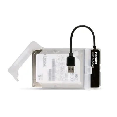 Hamlet Screwlessbox Adattatore da SATA III Ad USB 3.0