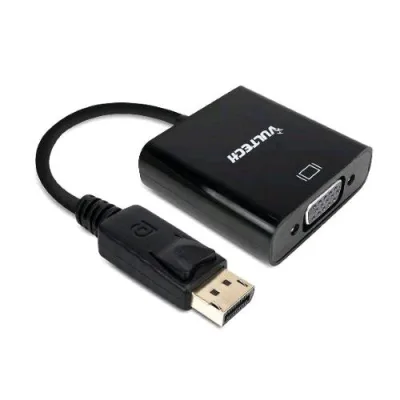Vultech SN10407 Adattatore Converitore Display Port a VGA Full HD Black