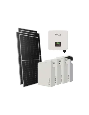 Kit fotovoltaico trifase 10710W inverter 10kW batteria al litio 23.2KWh T-BAT-H5.8 Solax Power