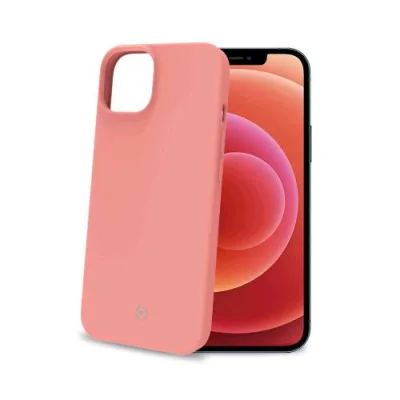 Celly Apple iPHONE 14 Plus Cover in Tpu Soft Touch Blush Pink