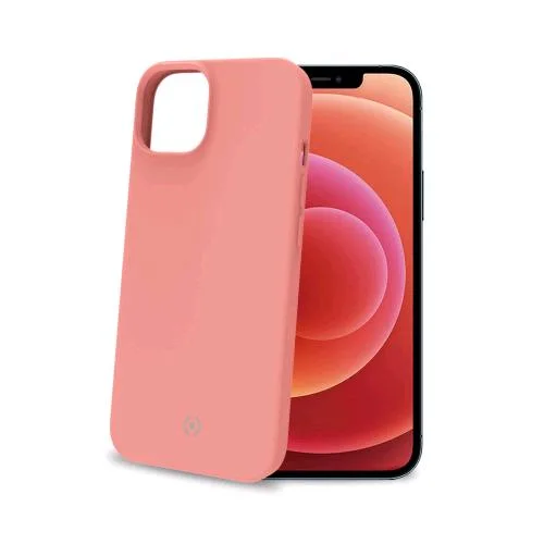 Celly Apple iPHONE 14 Plus Cover in Tpu Soft Touch Blush Pink
