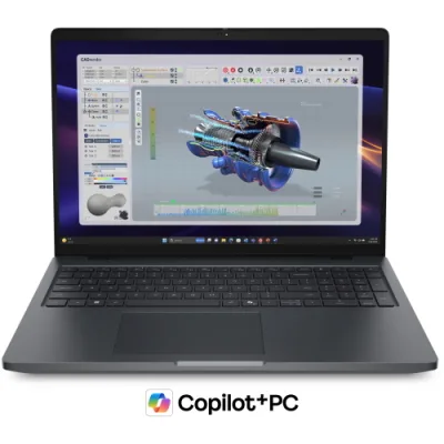 Dell Pro Precision 5 16 PW516261 ai Workstation Mobile Copilot+ PC 16" Full HD+ Intel Core Ultra 7 366H RAM 32GB-SSD 1TB NVMe-Nvidia RTX Pro 2000 Blackwell 8GB-Wi-Fi 7 Tri-Band + Gigabit LAN-Win 11 Prof Nero (14C72)
