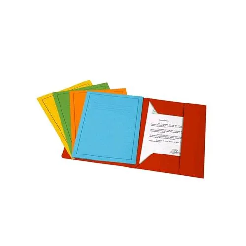 Fraschini Cartella 3 Lembi + Stampa 250X350 mm 200g Col. Rosso Conf 25 Pz.