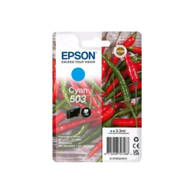Epson 503 CARTUCCIA INK CIANO 3.3 ML PER EPL 5200; RIP Station 5200; WorkForce WF-2960