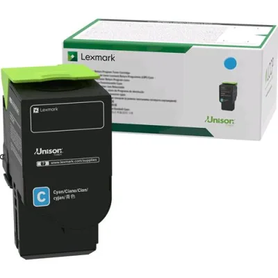 Lexmark 78C2XC0 TONER CIANO ALTA CAPACITA' PER CS421dn / CS521dn / CS622de / CX421adn / CX522ade / CX622ade / CX625ade/ CX625adhe 5.000 PAGINE