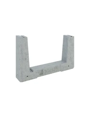 Zavorra con inclinazione 5° 80kg 6^a fila per moduli fotovoltaici - ZC0580