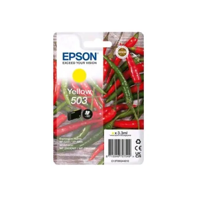 Epson 503 CARTUCCIA INK GIALLO 3.3 ML PER EPL 5200; RIP Station 5200; WorkForce WF-2960
