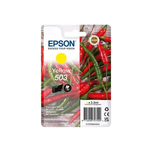 Epson 503 CARTUCCIA INK GIALLO 3.3 ML PER EPL 5200; RIP Station 5200; WorkForce WF-2960