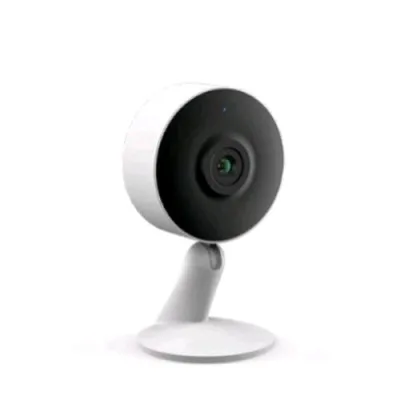 Isiwi Tini Telecamera di Sorveglianza IP Wireless Full HD 4MP Bullet Fissa IR LED Visione Notturna Audio Bidirezionale SD Card Stand Bianco