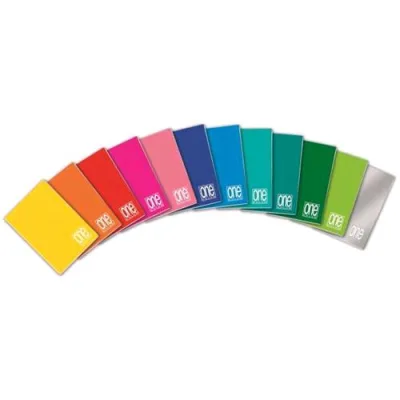 Blasetti One Color Quaderno A5 80 g Righe 0B 21 Fogli Conf 10 Pz.