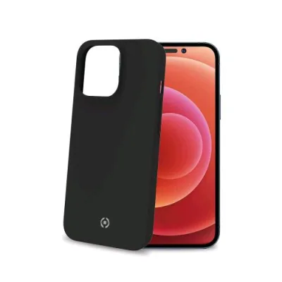 Celly Apple iPHONE 14 Pro Cover in Tpu Soft Touch Black
