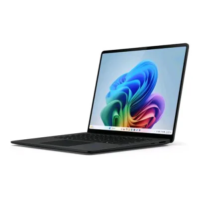 Microsoft Surface Laptop 7 Copilot+ PC 15" Touch Screen Snapdragon x Elite X1E-80-100 RAM 16GB-SSD 512GB NVMe Qualcom Adreno GPU-Wi-Fi 7-Win 11 Prof Nero (ZHQ-00035)