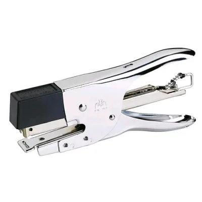 RO-MA Primula 12 Cucitrice a Pinza Caricamento Posteriore 20 Fogli Tipo Punti Serie 24/6-26/6 mm Colore Stainless Steel
