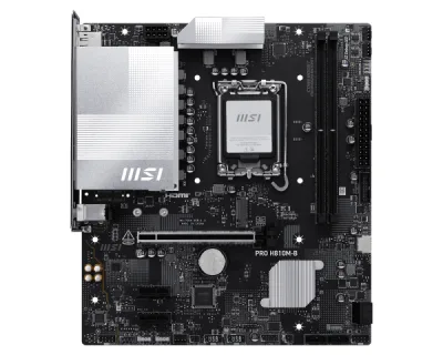 MB MSI PRO H810M-B DDR5 ST1851 2D5 1M.2 4S3 3PCIE HD/DP MATX
