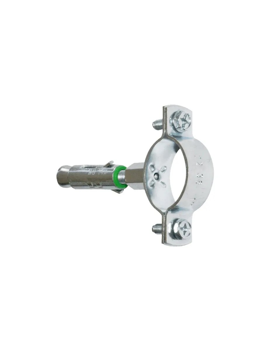 Kit collare laterale M8 per controvento 25x25 Zn - KZCLM8