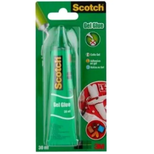 3M Scotch Colla Gel in Tubetto da 30 ml Trasparente