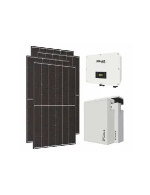 Kit fotovoltaico trifase 20020W inverter 20kW batteria al litio 11.6KWh T-BAT-H5.8 Solax Power