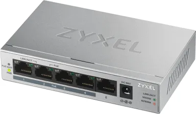 SWITCH 5P GIGABIT DI CUI 4POE FINO 60W