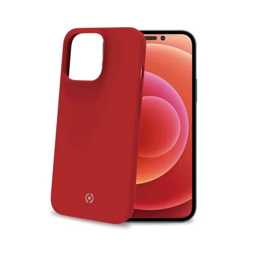 Celly Apple iPHONE 14 Pro Max Cover in Tpu Soft Touch Red