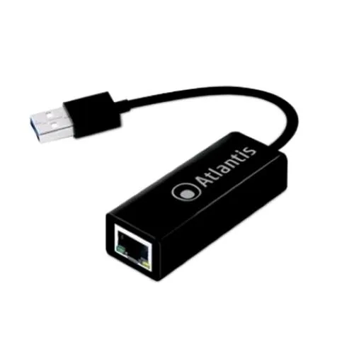 Atlantis Land Atlantis A02-UTL30 Adattatore da USB 3.0 A Porta LAN Gigabit 1.000MBIT/S Black