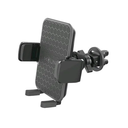 Celly Mountvent Plus Supporto Auto Universale per Smartphone Dotato di Clip per Fissaggio alla Bocchetta di Areazione Nero