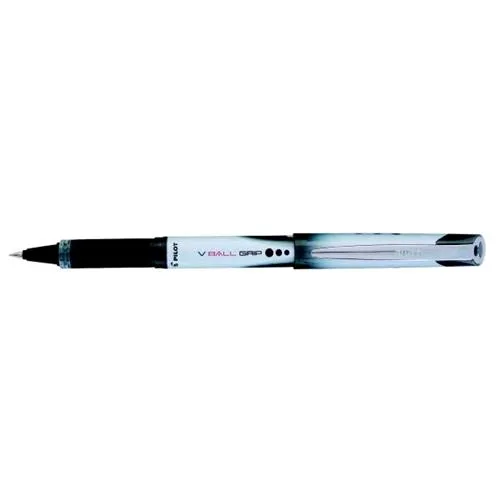 Pilot V Ball Grip Penna Roller Punta 0.5 mm Colore Nero Conf. 12 Pz.