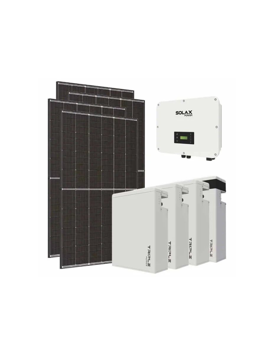 Kit fotovoltaico trifase 20020W inverter 20kW batteria al litio 23.2KWh T-BAT-H5.8 Solax Power
