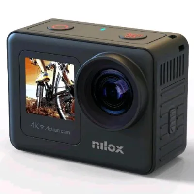 Nilox 4K Dive Videocamera Sportiva Waterproof fino a 10 m HD 4K 20 MP Display 2" Touch Screen Remote Control