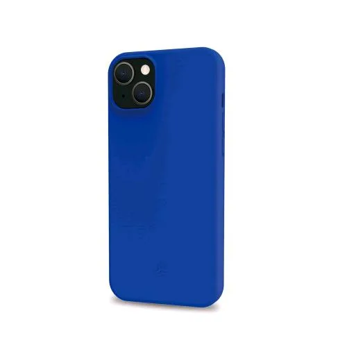 Celly Apple iPHONE 15 Cover in Morbido Tpu con Finiture Soft Touch Blu