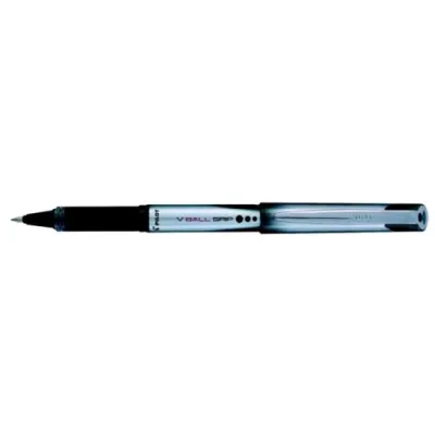 Pilot V Ball Grip Penna Roller Punta 0.7 mm Colore Nero Conf. 12 Pz.
