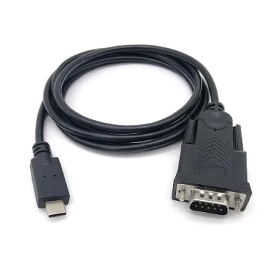 Conceptronic Equip 133392 Cavo da USB-C a Seriale RS232 DB9 1.5m Black
