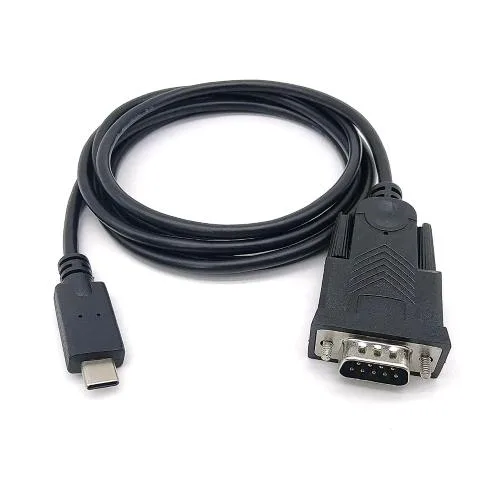 Conceptronic Equip 133392 Cavo da USB-C a Seriale RS232 DB9 1.5m Black