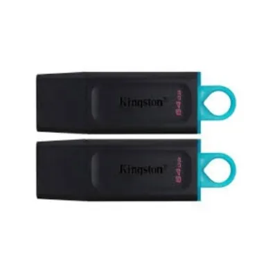 Kingston Exodia Chiavetta USB 4GB USB 3.2 con Cappuccio Protettivo 2 Pezzi