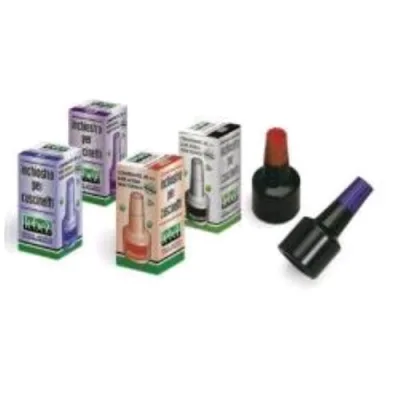 Lebez Inchiostro per Cuscinetti Flacone da 30 CC Blu