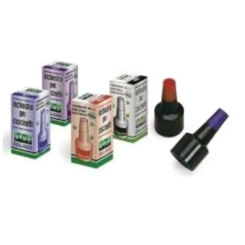 Lebez Inchiostro per Cuscinetti Flacone da 30 CC Blu
