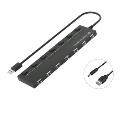 Conceptronic Hub 7 Porte USB 2.0 Nero