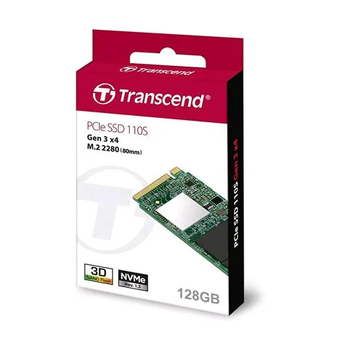 Transcend TS128GMTE110S SSD Interno 128GB M.2 2280 Interfaccia PCI Express 3.0